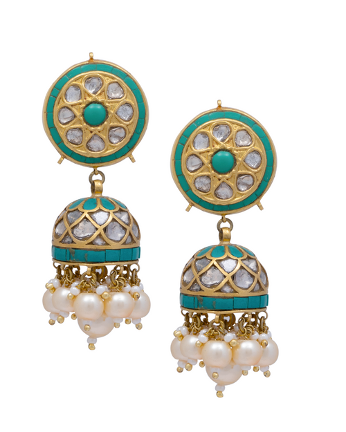 Rakhi Polki Jhumkas - NO ORDERS