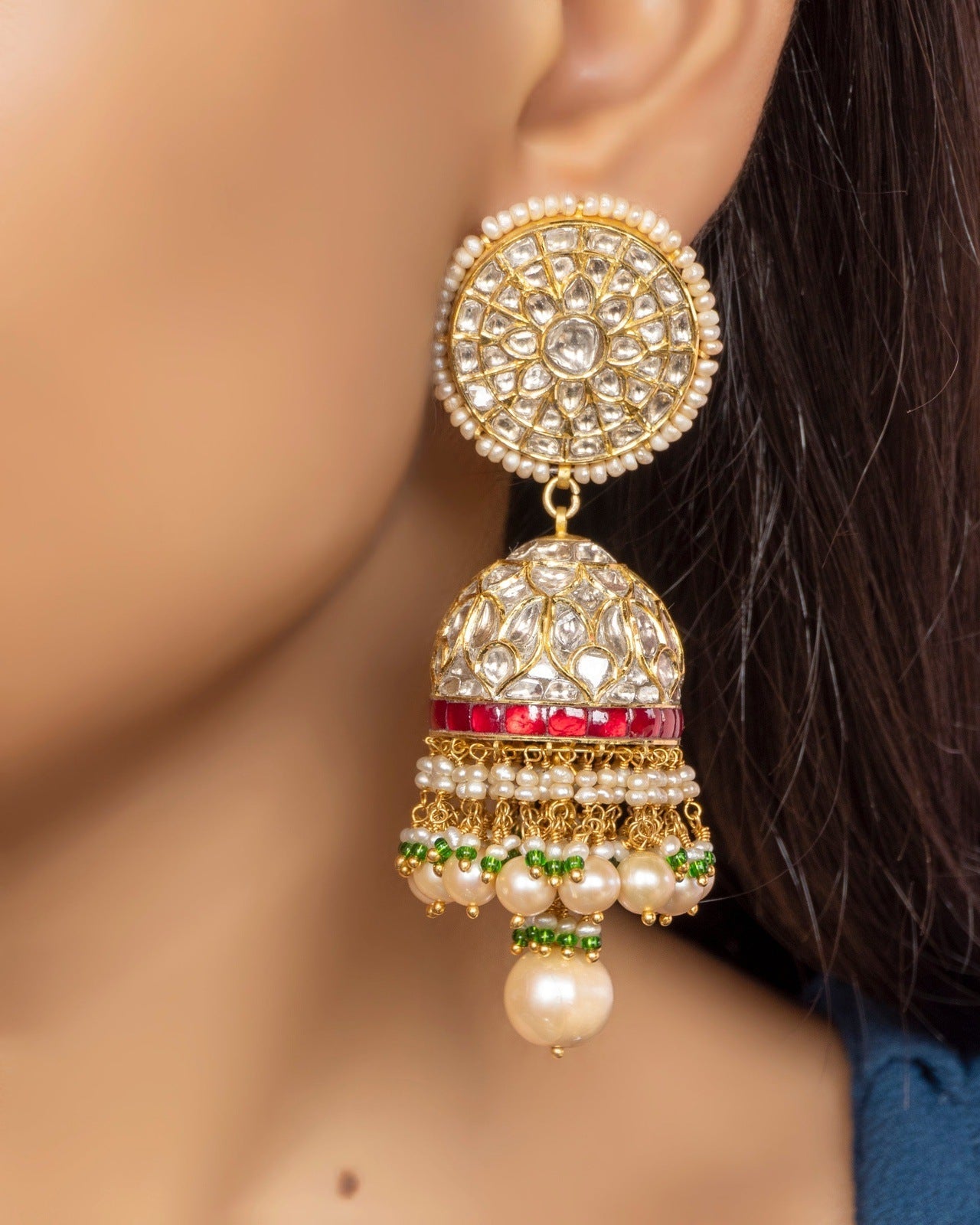 Anjali jewellers clearance earring jhumka