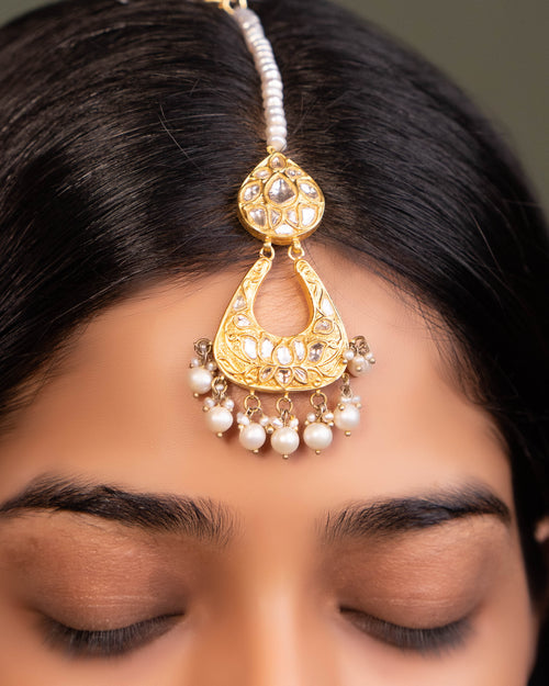 Nandita Polki Maangtika - NO ORDERS