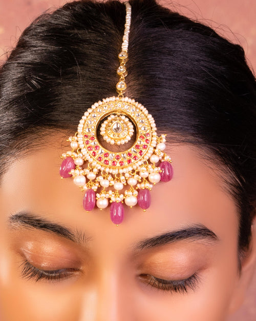 Roukmini Polki Maangtika