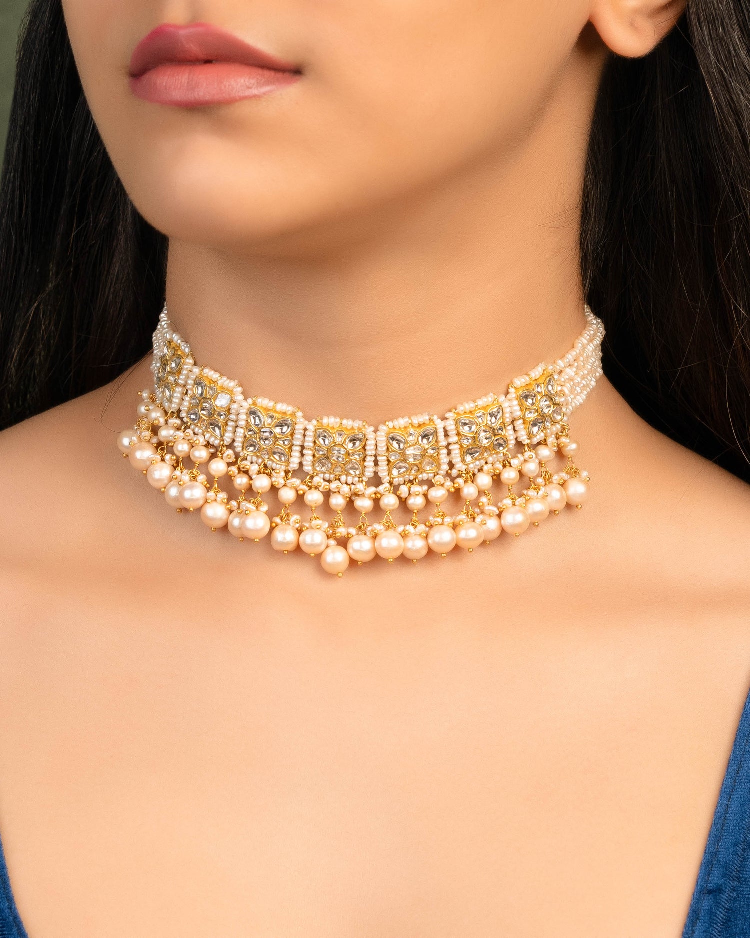 Jasmine Polki Choker