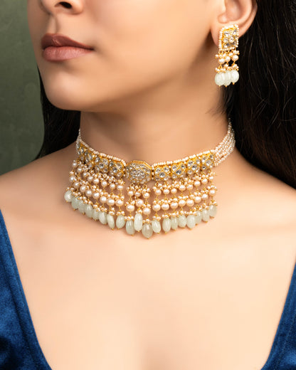 Sharvni Polki Choker