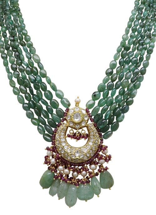 Nakshtraa Polki Bead Pendant