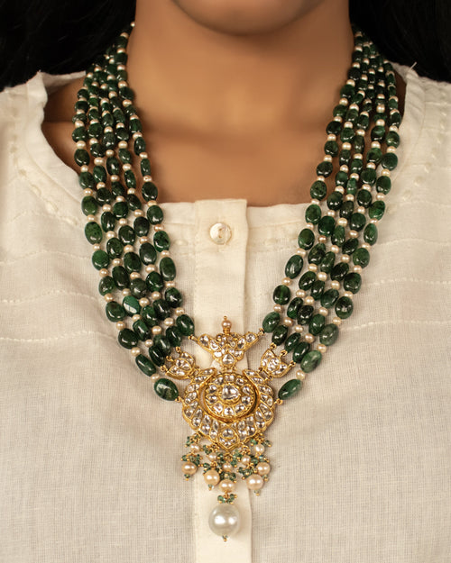 Francia Polki Bead Pendant