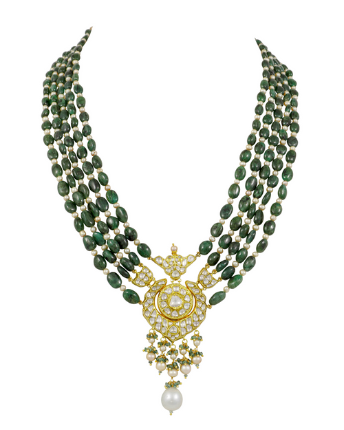 Francia Polki Bead Pendant