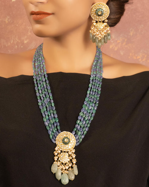 Juniper Polki Long Earrings