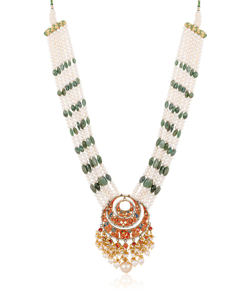 Sabeena Polki Bead Pendant - NO ORDERS