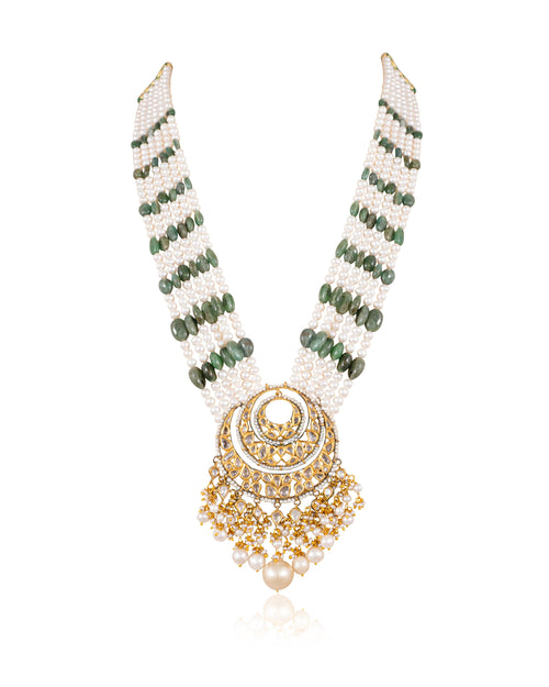 Sabeena Polki Bead Pendant - NO ORDERS