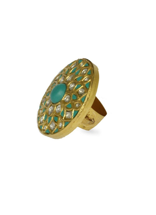 Aashika Polki Ring