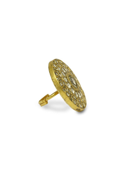 Krisha Polki Ring