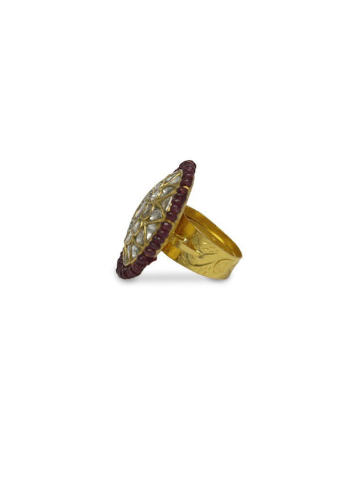 Jiya Polki Ring