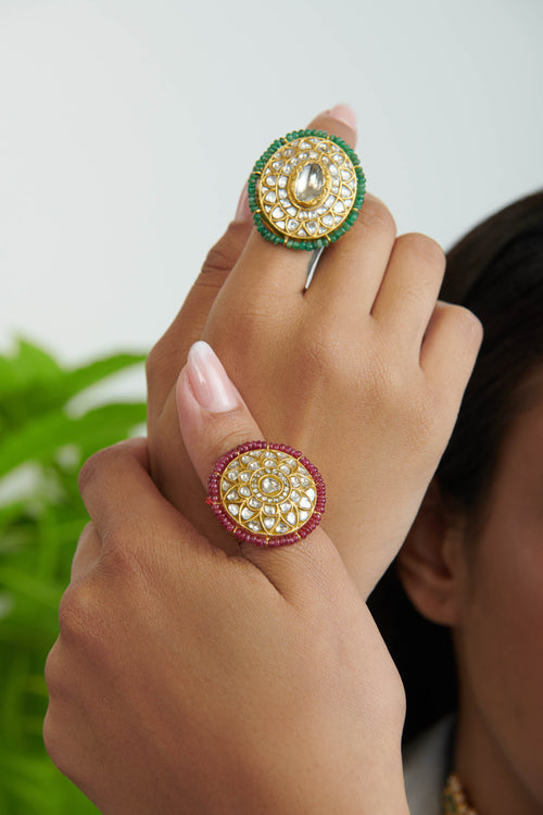 Noori Polki Ring