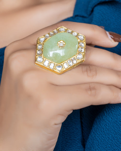 Sumaina Polki Ring