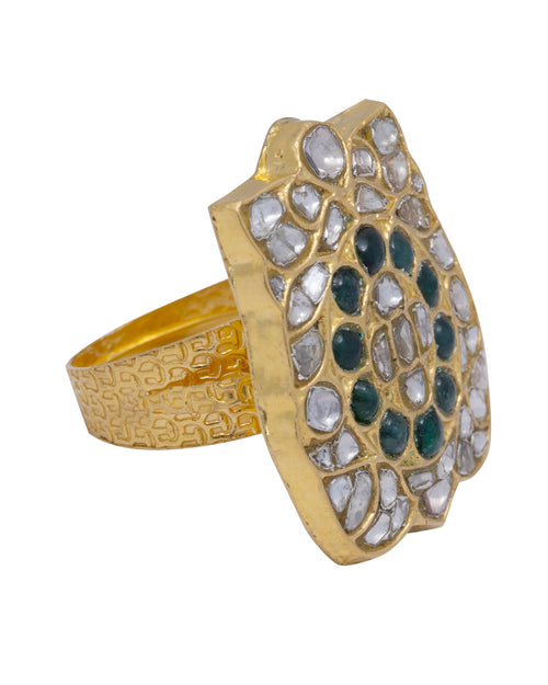 Siksha Polki Ring