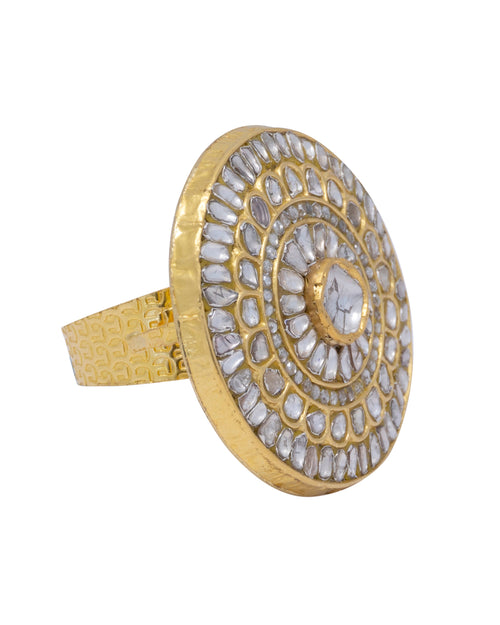 Kanchana Polki Ring