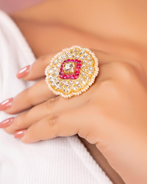 Jissa Polki Ring