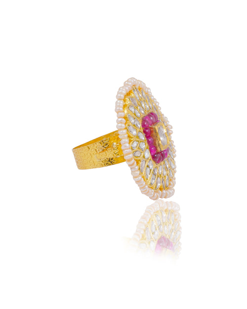Jissa Polki Ring