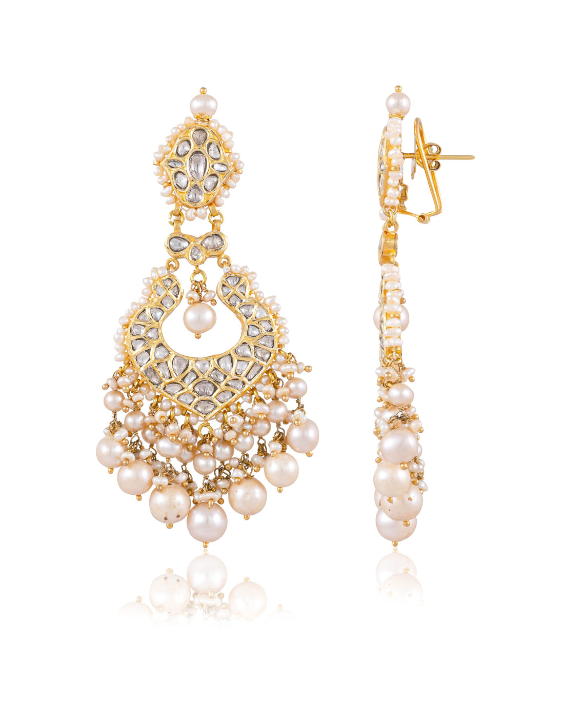 Kriti Polki Chandbalis - NO ORDERS