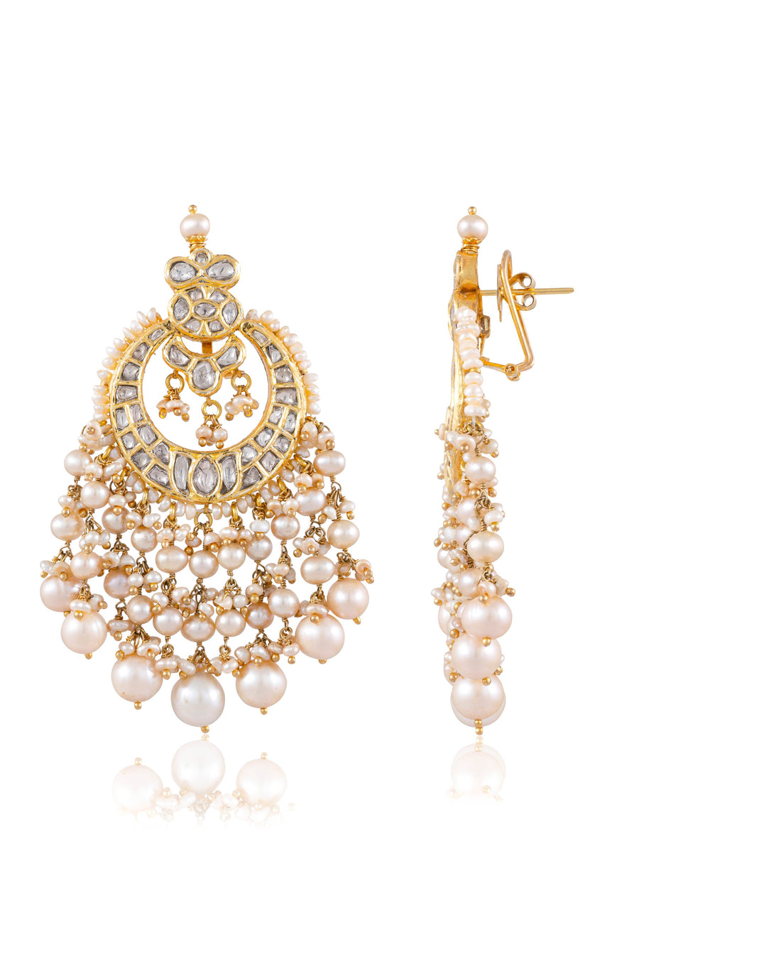 Sabriyya Polki Chandbalis - NO ORDERS