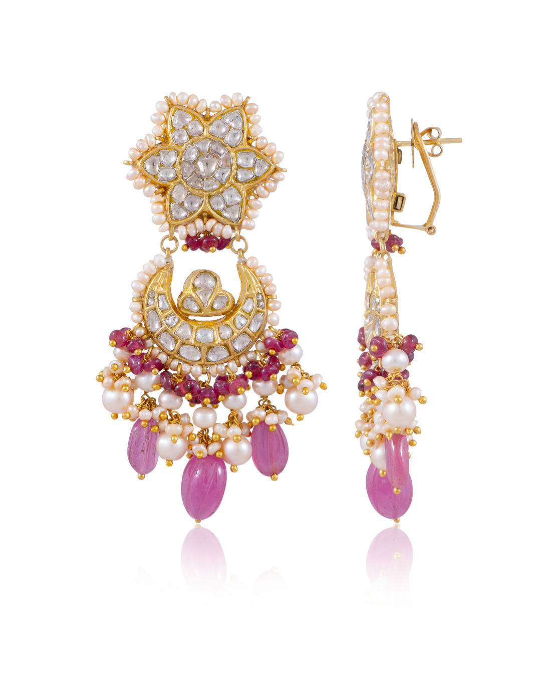 Shenandoah Necklace And Wendy Chandbalis Polki Set