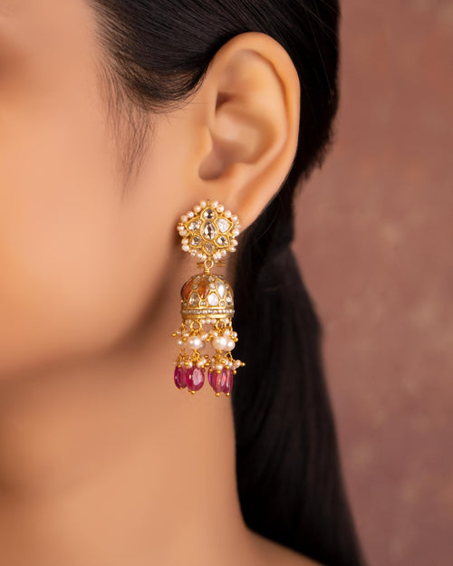 Anaita Polki Jhumkas