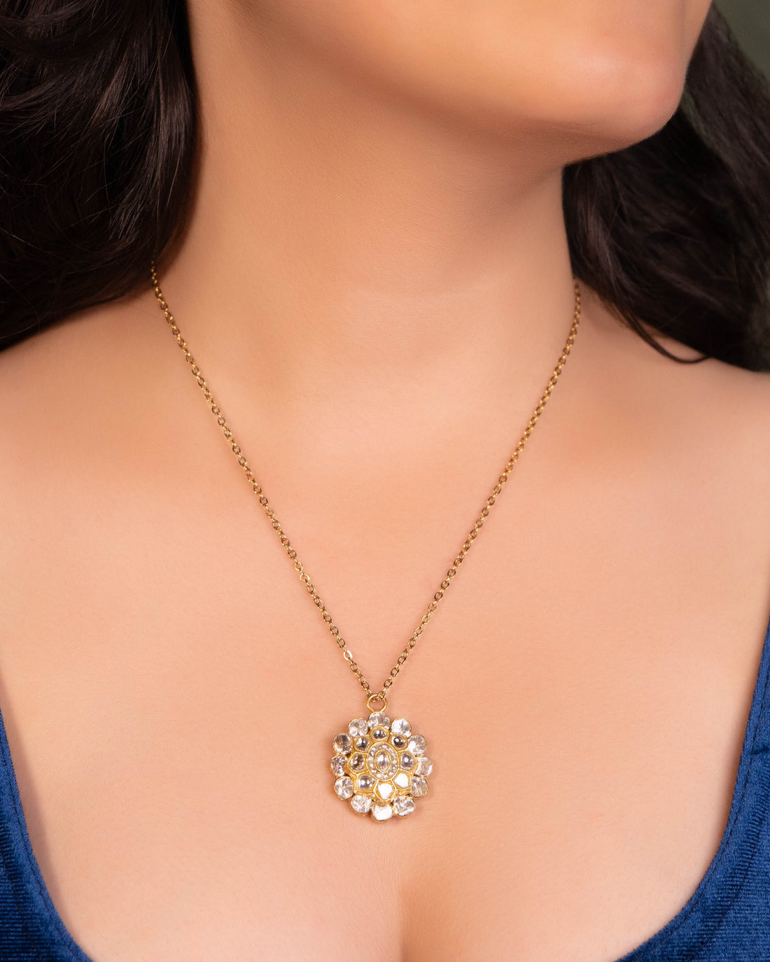 Darini Polki Maangtika