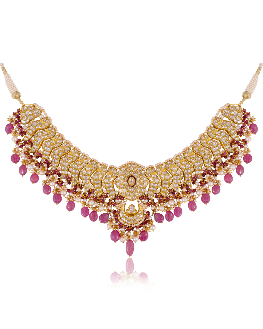 Shenandoah Necklace And Wendy Chandbalis Polki Set