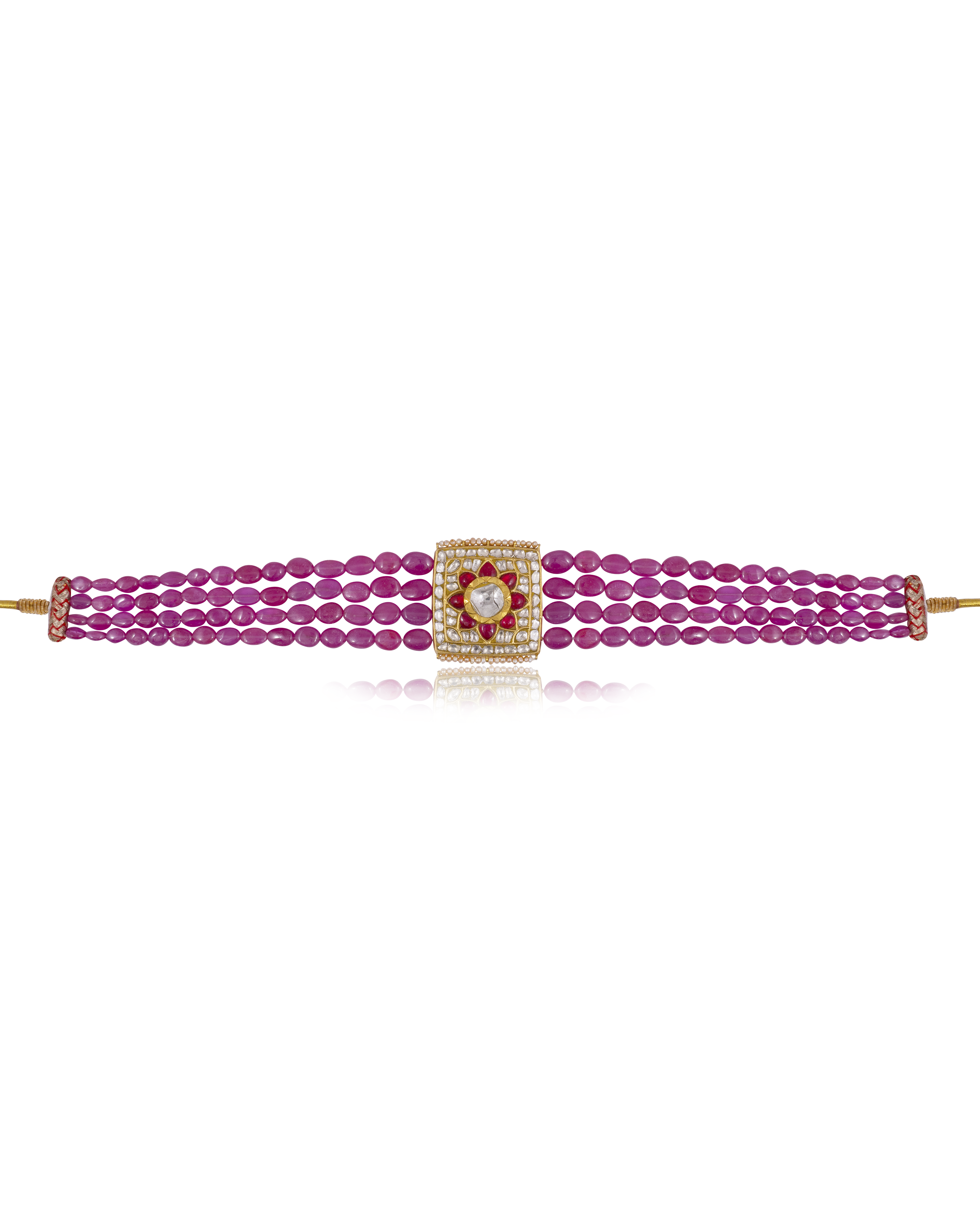 Kiara Polki Bead Choker