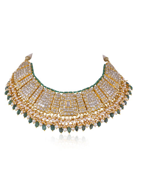 Diya Polki Necklace