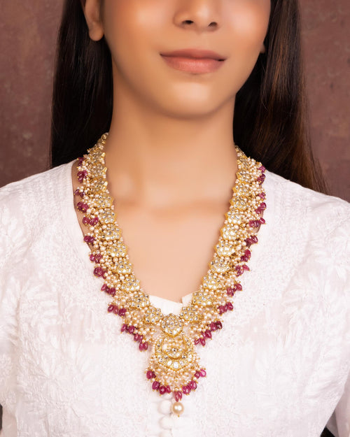 Puja Polki Long Necklace