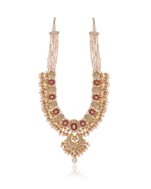 Tweesha Polki Long Necklace