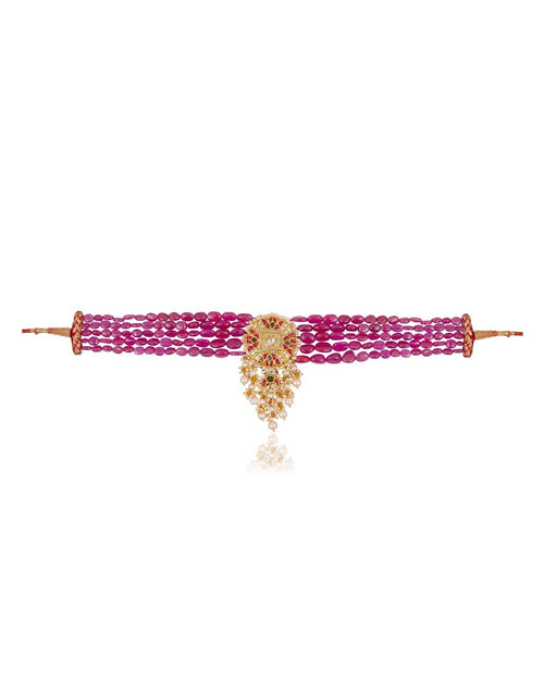 Shanaya Polki Bead Choker