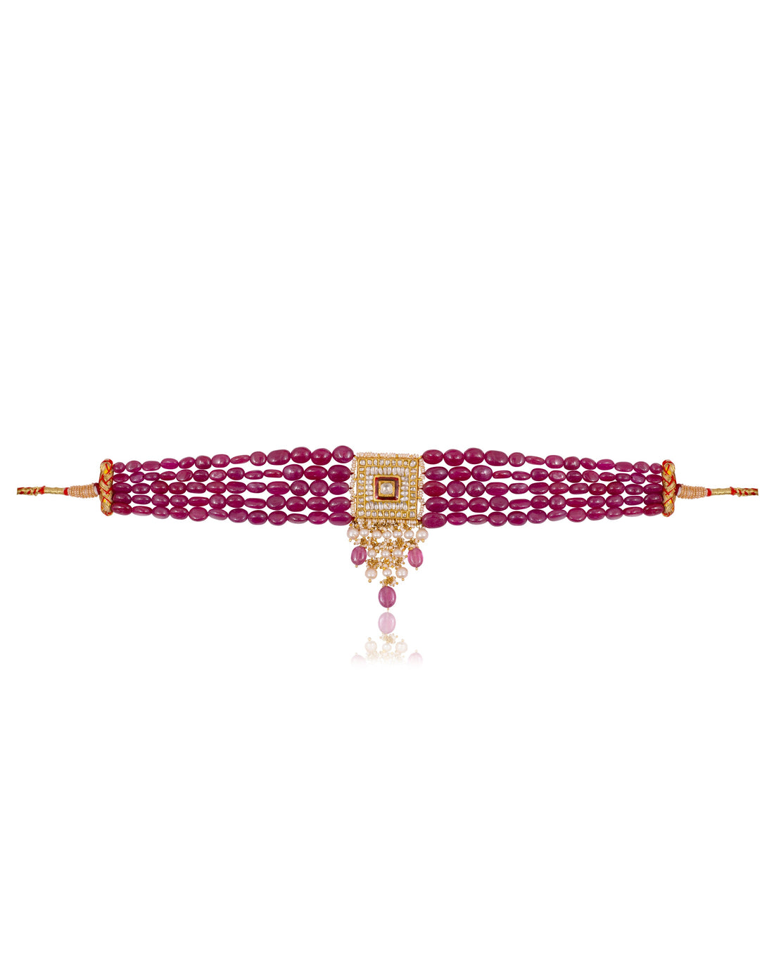 Kimmy Polki Bead Choker