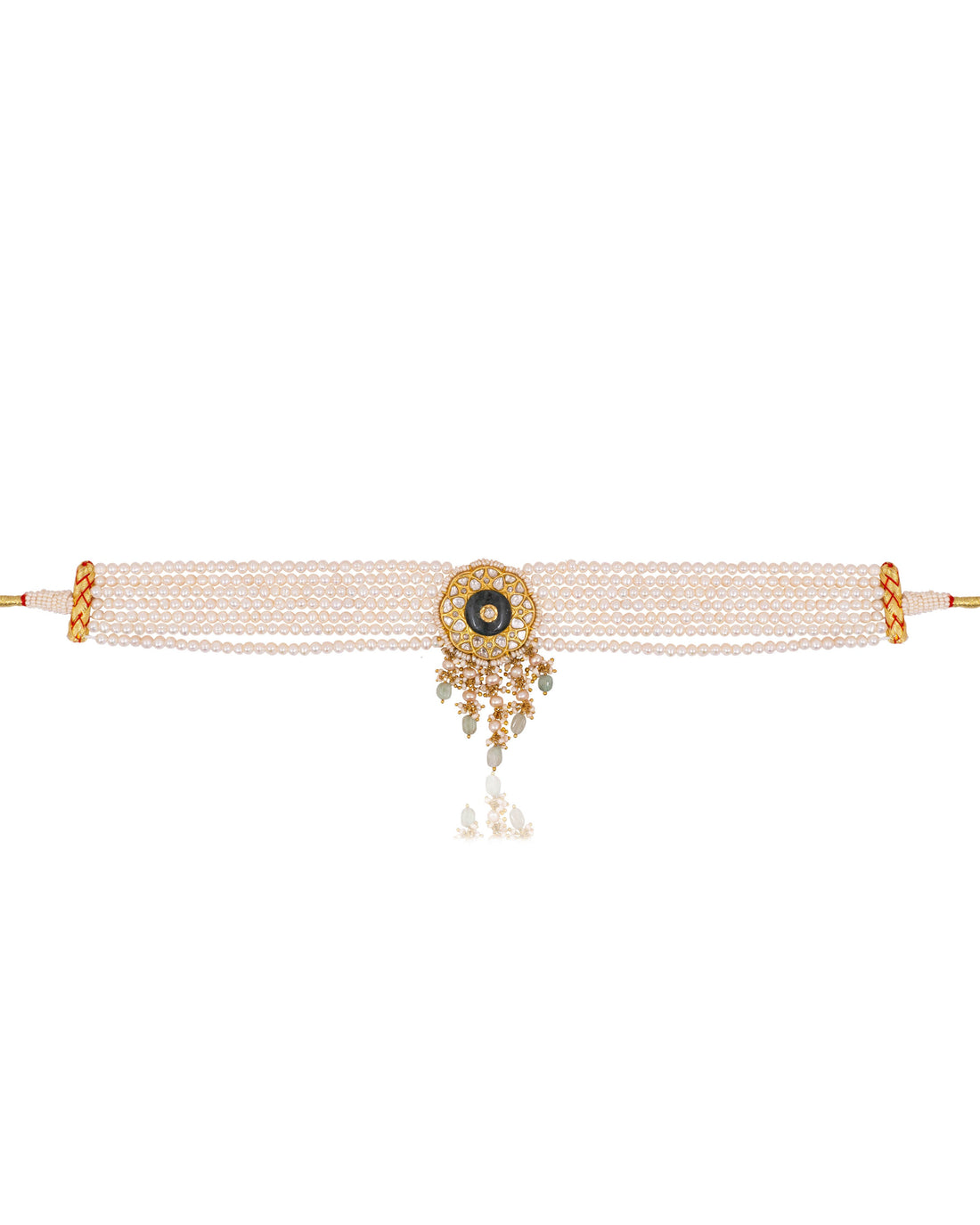 Sambhavi Polki Bead Choker