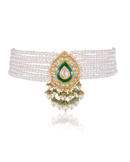 Tiaan Polki Bead Choker
