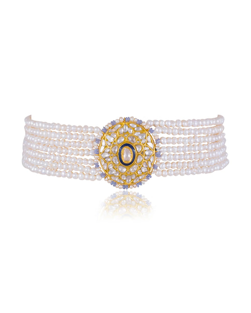 Shalini Polki Bead Choker