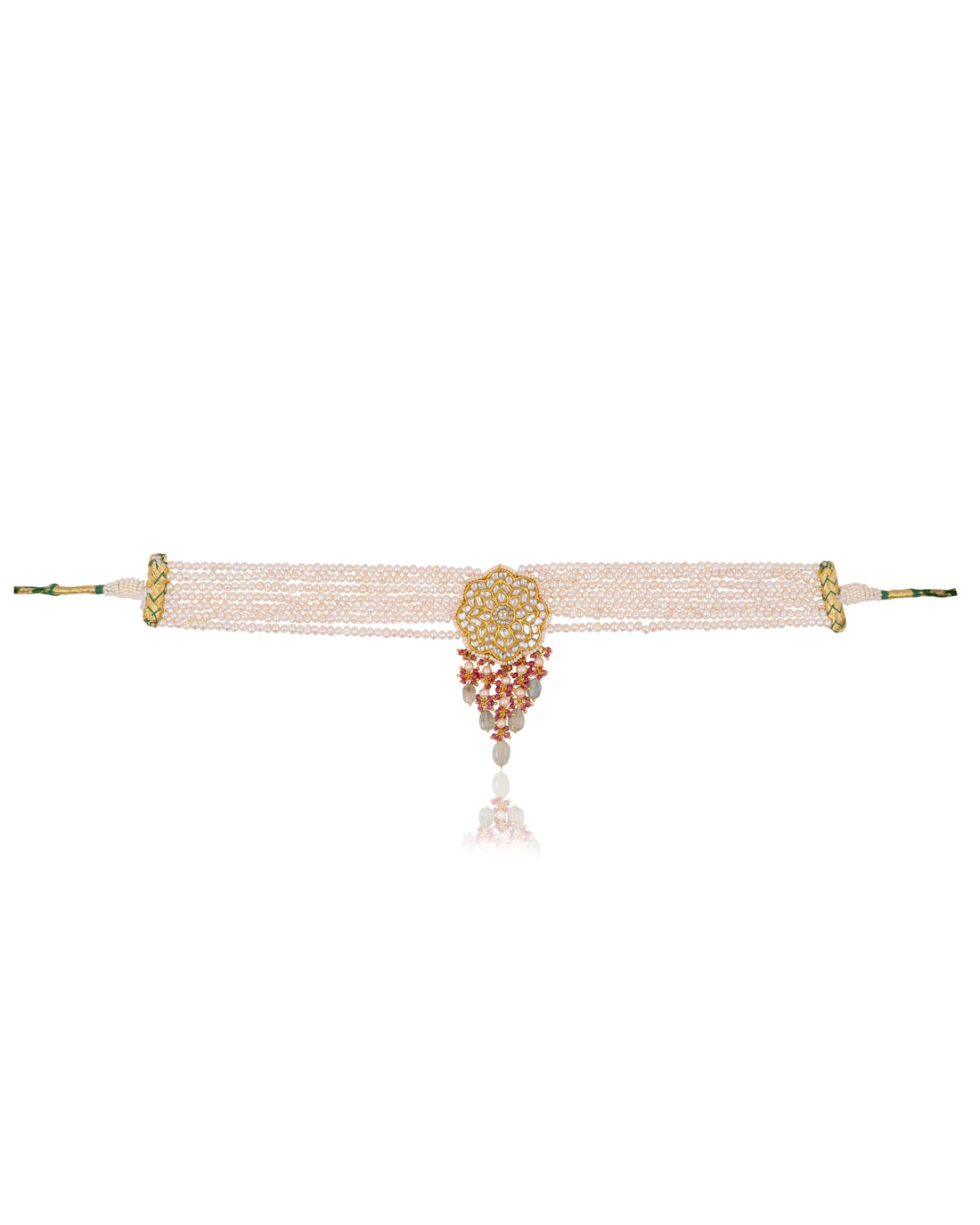 Trishna Polki Bead Choker