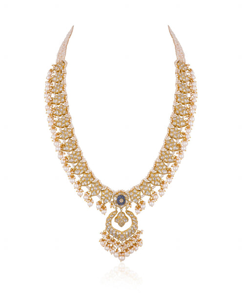 Greeshma Polki Long Necklace