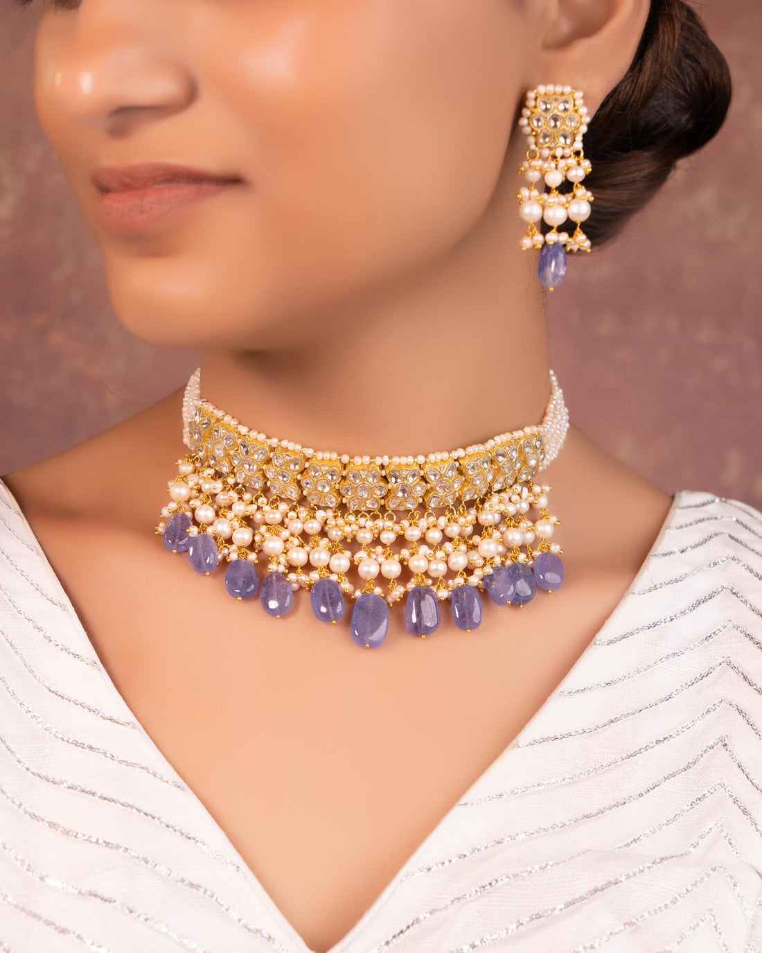 Earlene Polki Choker