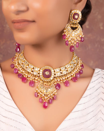 Shehnaz Polki Necklace