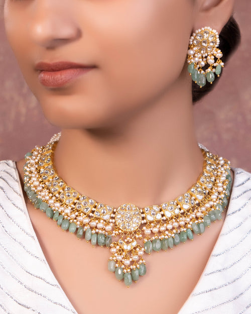 Fareeha Polki Necklace