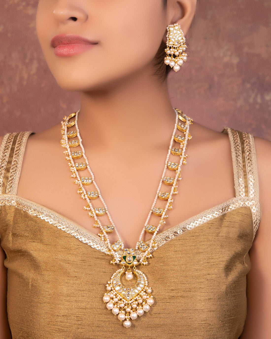 Ritvika Polki Necklace