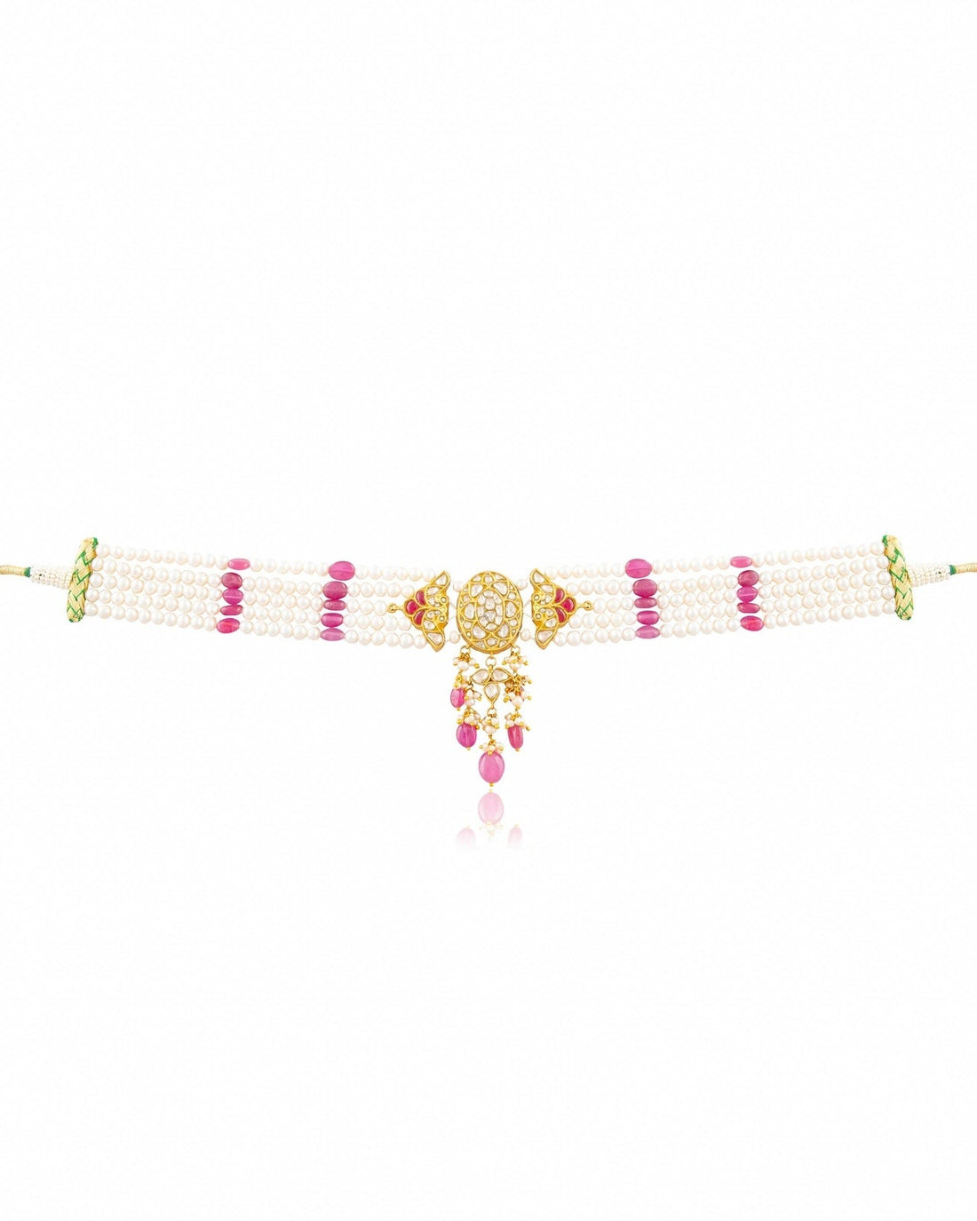 Lavanya Polki Bead Choker