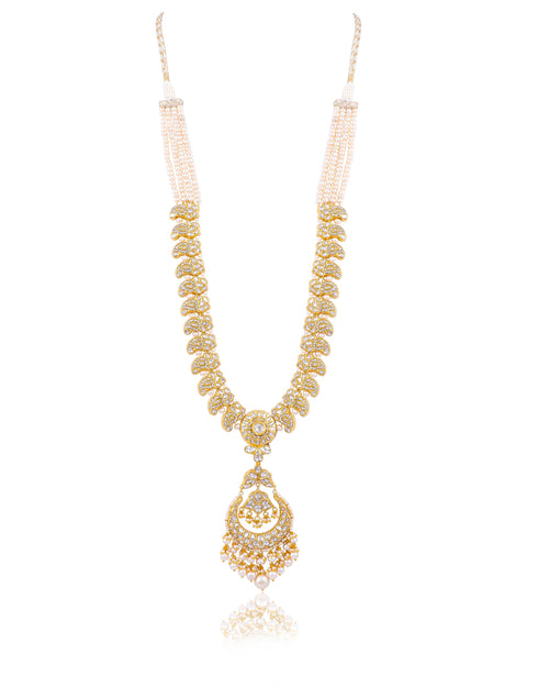 Yukta Polki Long Necklace