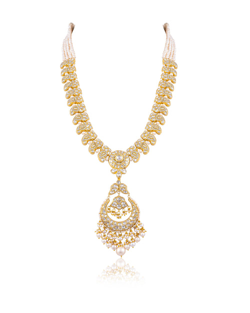 Yukta Polki Long Necklace
