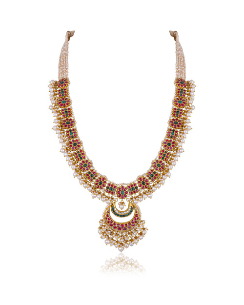Sukoon Polki Long Necklace