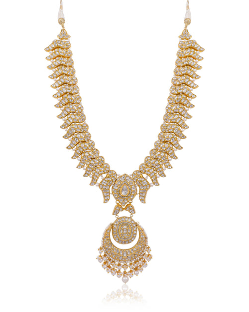 Sarojni Polki Long Necklace