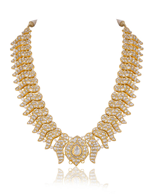 Sarojni Polki Long Necklace