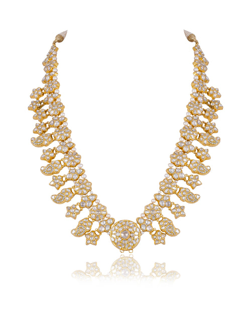 Riva Polki Long Necklace