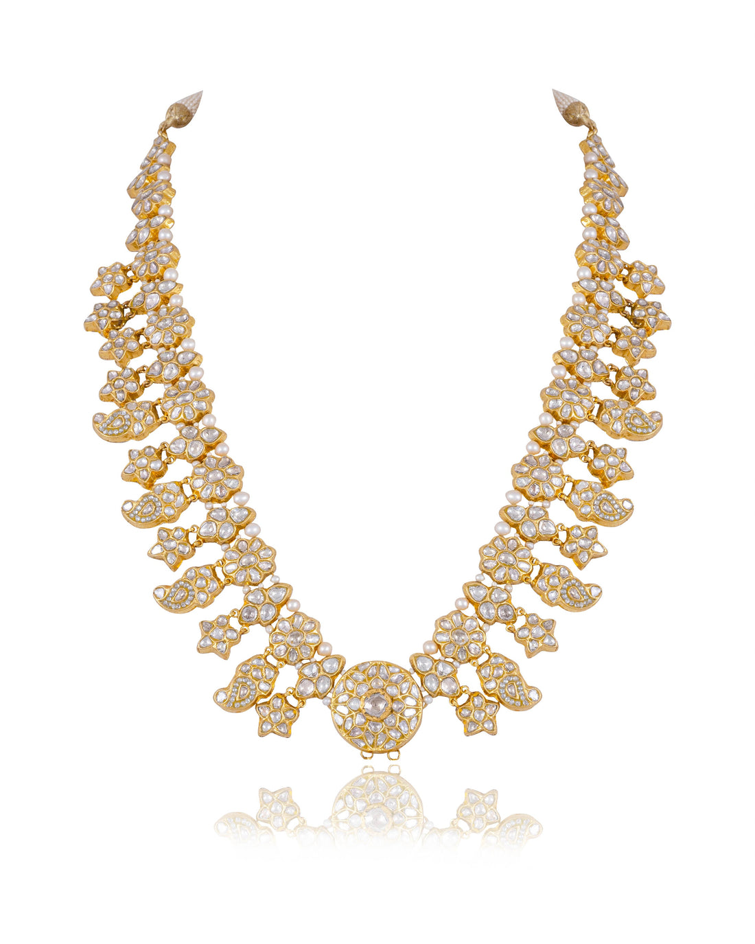 Riva Polki Long Necklace
